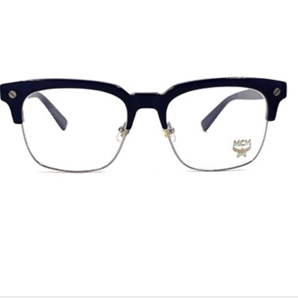 Black plastic rim MCM eye glasses